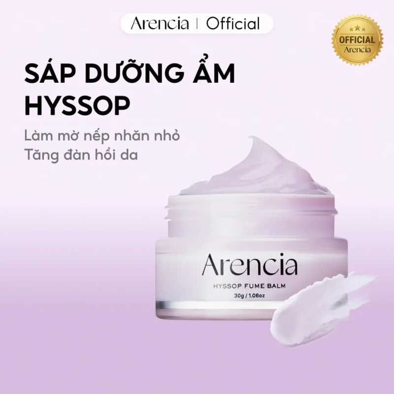Sáp Dưỡng Arencia Hyssop Fume Balm 30g Cấp Ẩm Da