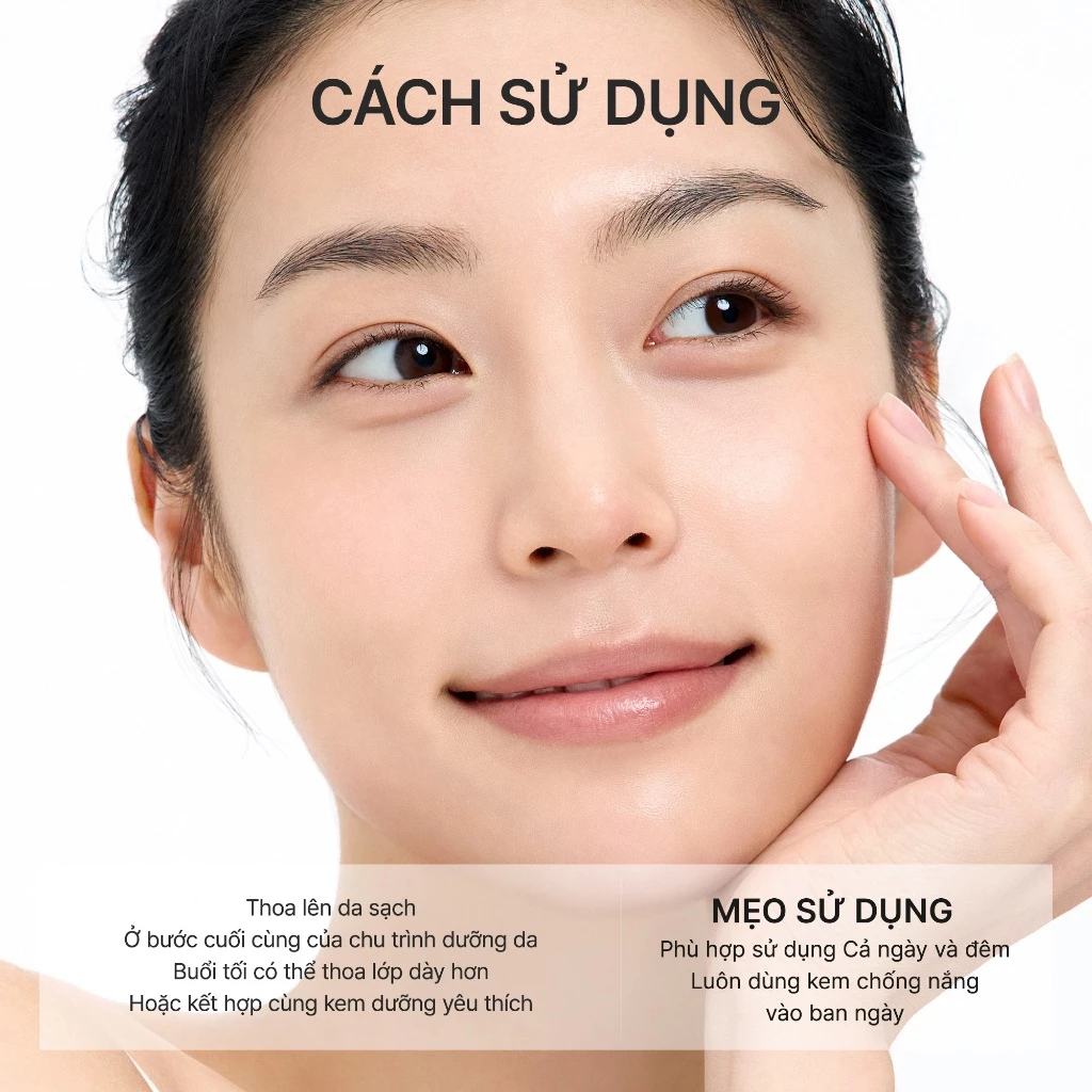 Hướng dẫn sử dụng Arencia Vitamin C Glow Booster Gel Cream