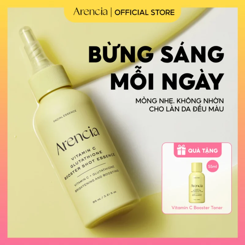 Tinh chất Arencia Vitamin C Glutathione Skin Booster Shot 95ml